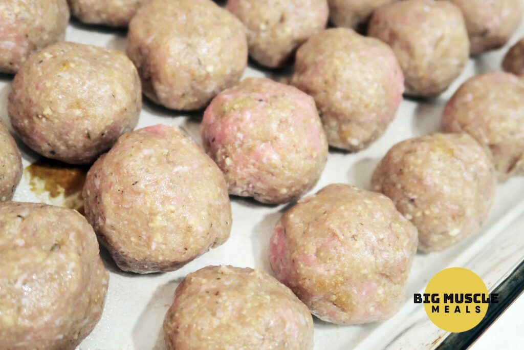 high protein turkey meatballs